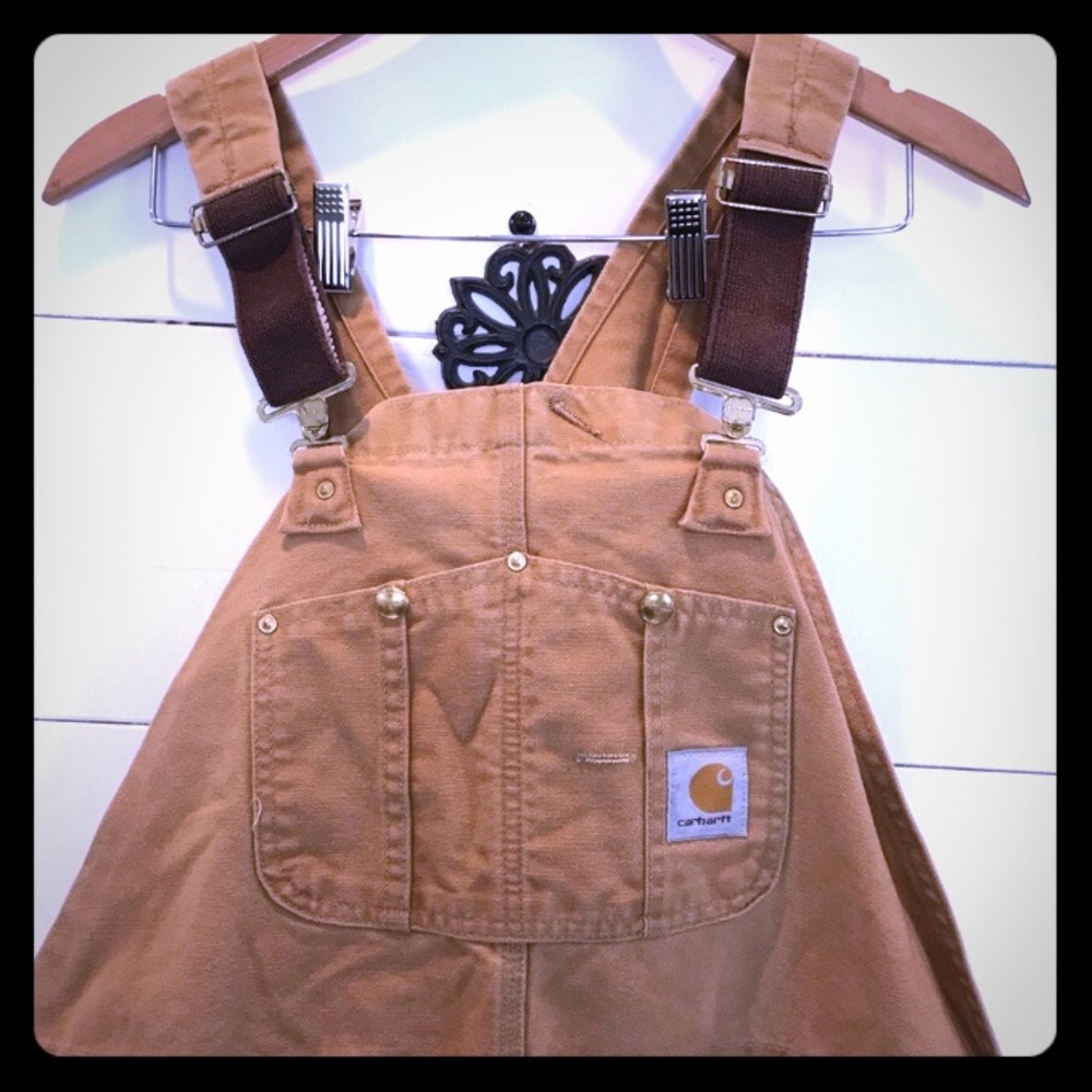 Cathartt Bib Duck Overalls. 46x30